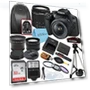 DSLR Camera with Lens and Accessories Bundle — Professional DSLR Cameras, Canon