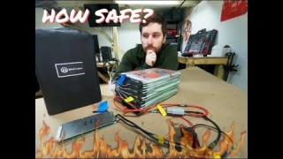 BTR POWER Li-ION Battery Review - Is it Good for DIY builds ? Will it start on Fire?