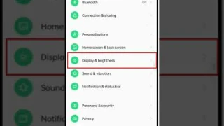HOW TO CHANGE REFRESH RATE ON OPPO PHONES #android12 #displayrefreshrate#shorts#short