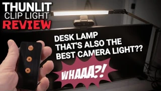 Thunlit Clip Light Lamp REVIEW Desk Lamp & The BEST Camera Light ??