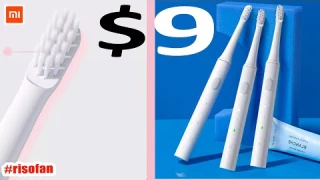 Review Xiaomi T100 Ultrasonic Electric Toothbrush. Price 9$.