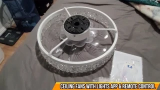 Ceiling Fans with Lights App & Remote Control