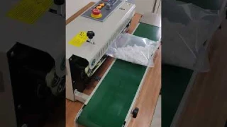 Continuous band sealer with nitrogen or air flushing / Air filling sealing machine/Call - 8848069549