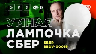 Умная лампочка Сбер с цоколем Е27. Обзор