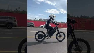 This Electric Motorcycle is INSANE! #shorts