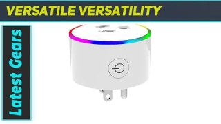 Smart Plug Review: MOES WiFi Power Socket with RGB LED Night Light