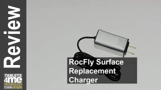 RocFly 65W AC Adapter Charger 15V 4A For Microsoft Surface Book Tablet