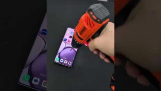 HONOR X9c drill test, will it survive? #shorts #honorx9c #honor