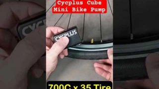 Smallest Rechargeable Bike Pump Review! CYCPLUS Cube (Spoiler: I sent it back)
