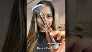 Mars 4 in 1 brush review 💗 #jasminedeswal #affordablemakeup