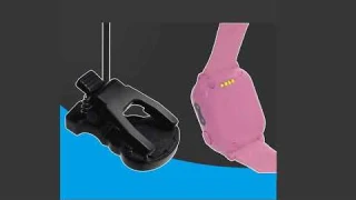 Зажим для Тип Универсальное Детское Смарт-часы Напульсники 2-контактный расстояние 8 мм часы