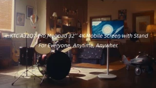 KTC A32Q7 Pro: The Ultimate 32" 4K Touchscreen Portable Monitor!