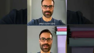 NEW iPad 2022 has a MUCH better front-facing camera!