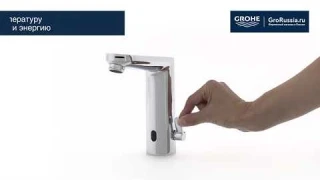 Обзор Смесителя для раковины GROHE EUROSMART COSMOPOLITAN E