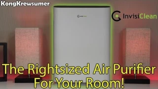 UV Air Purifier For Your Room! InvisiClean Aura Air Purifier Review in 4K