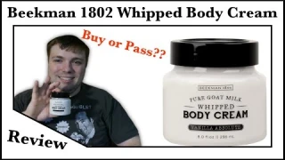 Beekman 1802 Whipped Body Cream with Goats Milk -  Mumbles Product Review