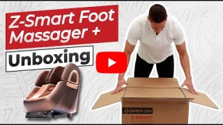 Z-Smart Foot Massager Plus Unboxing Video | Calf and Leg Massager | Physical Therapist Recommended