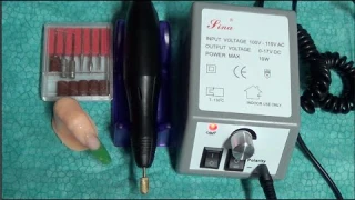 Sina E-File / Nail Drill From Lightake com | Demo & Review