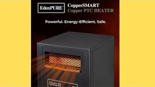 EdenPURE CopperSMART Electric Space Heater