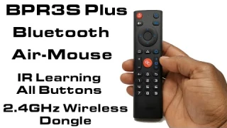 BPR3S Plus Bluetooth Wireless Air Mouse Remote Review