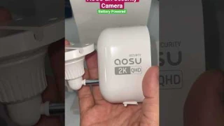 AOSU 2K Security Cameras Wireless Outdoor, Battery Powered for Home Security #howto #review