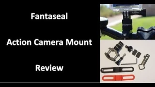 Fantaseal Universal Action Camera Bike Handlebar Mount Review