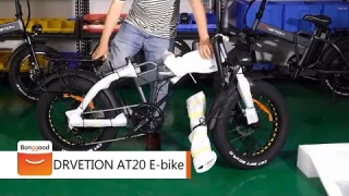 Installation Guide | DRVETION AT20 750W Folding Electric Bicycle Fat Tire E-Bike- Shop on Banggood