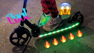 😱 MY NEW JETSON JUMBO SCOOTER WITH LED LIGHTS 😱