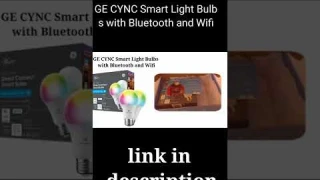 GE CYNC Smart Light Bulbs with Bluetooth and Wifi, #homeautomation #youtubeshorts #youtubecreators