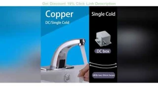 Review Automatic Hot And Cold Mixer Tap Medical/Public place Bathroom Basin Infrared Sink Hands Tou