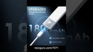 Motion Sensor Under Cabinet Lights - Game Changer!