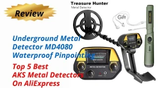 Review Underground Metal Detector MD4080 Waterproof Pinpointing 2024