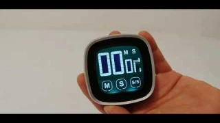 Digital kitchen timer with touch screen / Timer digital de bucatarie cu touchscreen