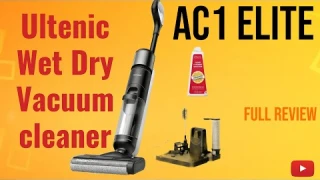 Ultenic Wet Dry Vacuum Cleaner, AC1 Elite | Full Review