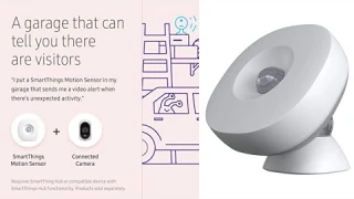 SAMSUNG | SmartThings GP-U999SJVLBAA Magnetic Motion Sensor