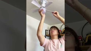 Cool and Bright Ondaum's Easy Remote Controlled Socket Fan Light #fanwithlight #socketfanlight