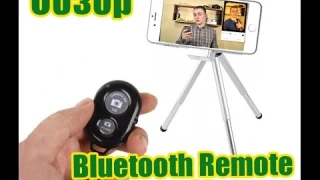 Обзор кнопки Black Wireless Bluetooth Remote Camera Shutter