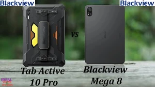 Blackview Active 10 Pro vs Blackview Mega 8 specs