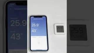 Check this Epic Mi Temperature and Humidity Sensor 2 #shorts