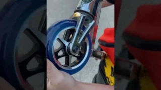 Сегодня купил новое колесо на самокат