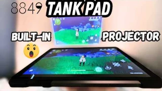 Unihertz 8849 TANK Pad 5G Rugged Tablet Full Review & Gameplay! (With Built-In-Projector)