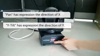 How to adjust the moving head lights.
