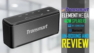 Tronsmart Element Mega 40W Bluetooth Speaker Unboxing And Review