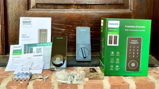 Philips Smart Lock - REVIEW + HOW TO INSTALL
