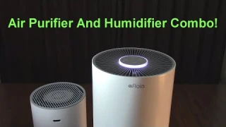 UNIQUE Air Purifier And Humidifier Combo! Afloia Brand With Remote Control and Hepa Filter REVIEW