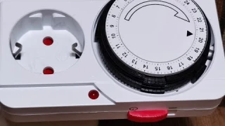 TG-22a механический таймер. Как это работает. Простое объяснение.