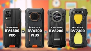 Blackview BV4800 Pro Vs Blackview BV6200 Plus Vs Blackview BV8200 Vs Blackview BV7300