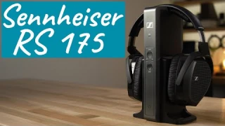 Sennheiser RS 175 wireless TV headphones with transmitter | Crutchfield