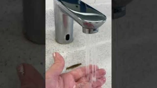So Sleek... Grohe 36314000 Euroeco Cosmopolitan E Single Hole Touchless Electronic Bathroom Faucet