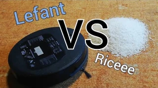 Lefant F1 VS 1 entire bag of rice... "not the best idea" 😅 | RoboVacCollector